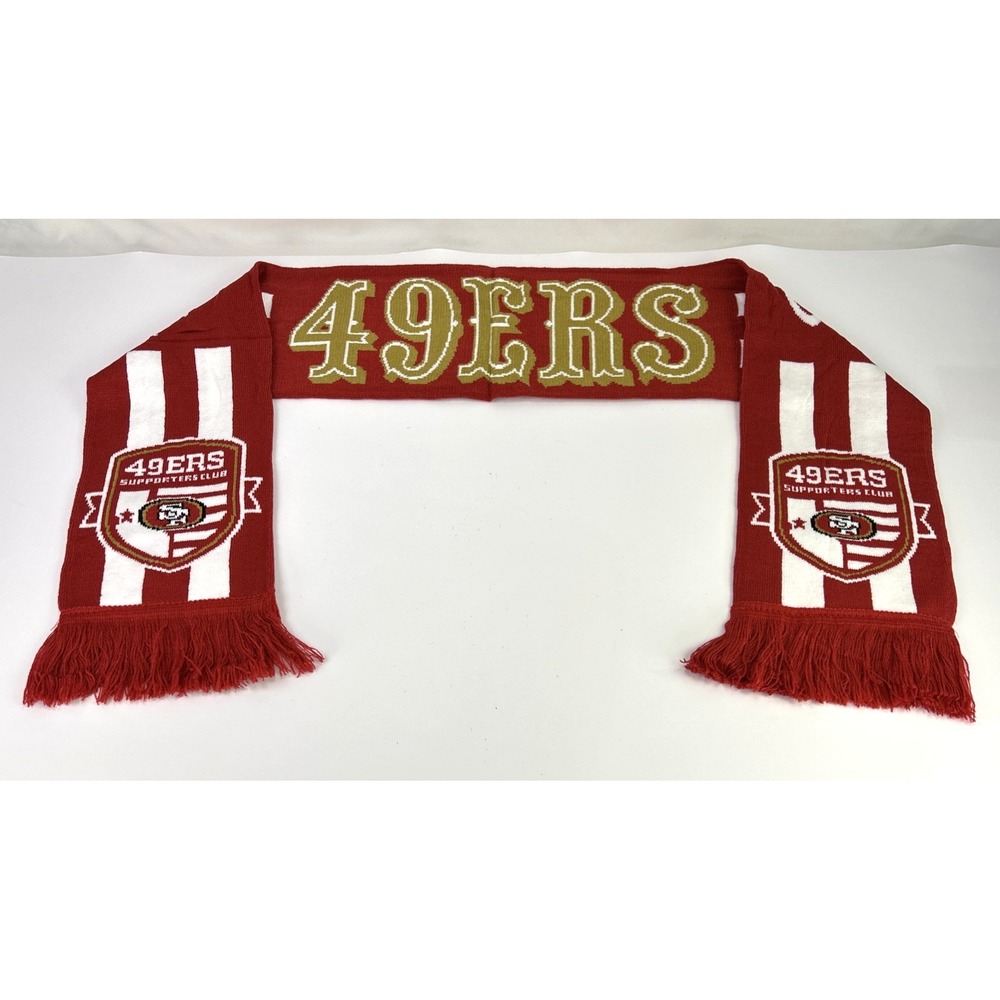 San Francisco 49ers Forever Faithful Scarf  Rare NFL Football Scarf